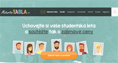 Desktop Screenshot of maturitnitabla.cz